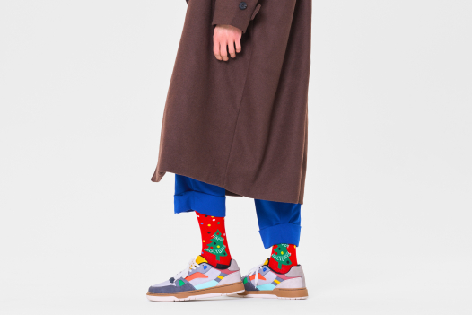 Happy Socks Happy Holidays Sock Socken in Mehrfarbig