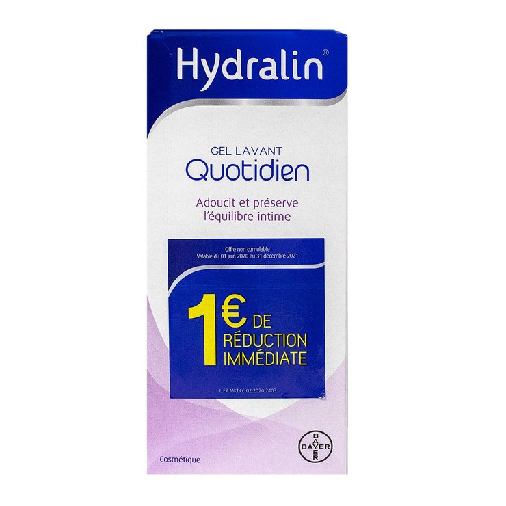 Quotidien gel lavant 400ml