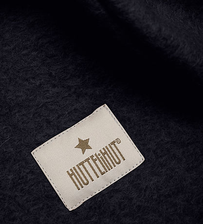 Huttelihut Elefanthue - Uld - 2-lags - Dark Navy m. ?rer