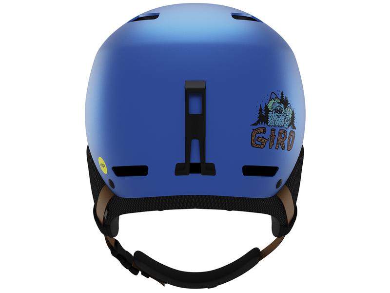Giro Helm Crüe MIPS FS, Blue Shreddy Yeti, XS Ski- und Snowboardhelm für Jugendliche