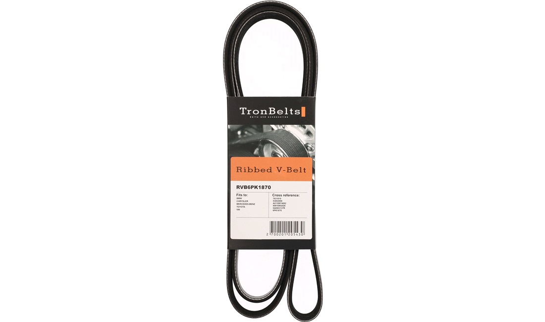 Multi v-rem 6 pk x 1870 mm