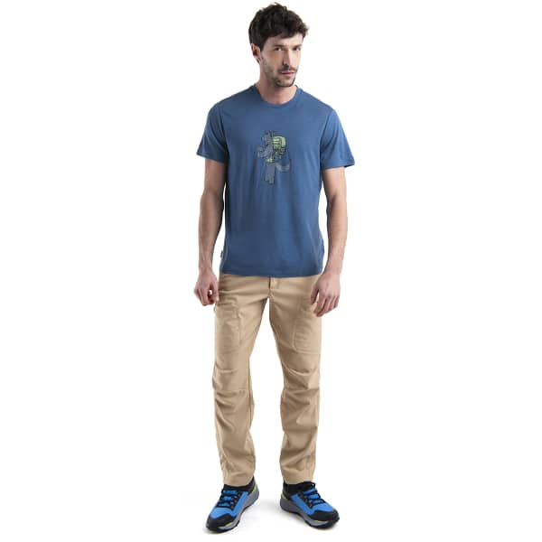 T-shirt randonnée ICEBREAKER M MERINO 150 TECH LITE III SS TEE DAWN