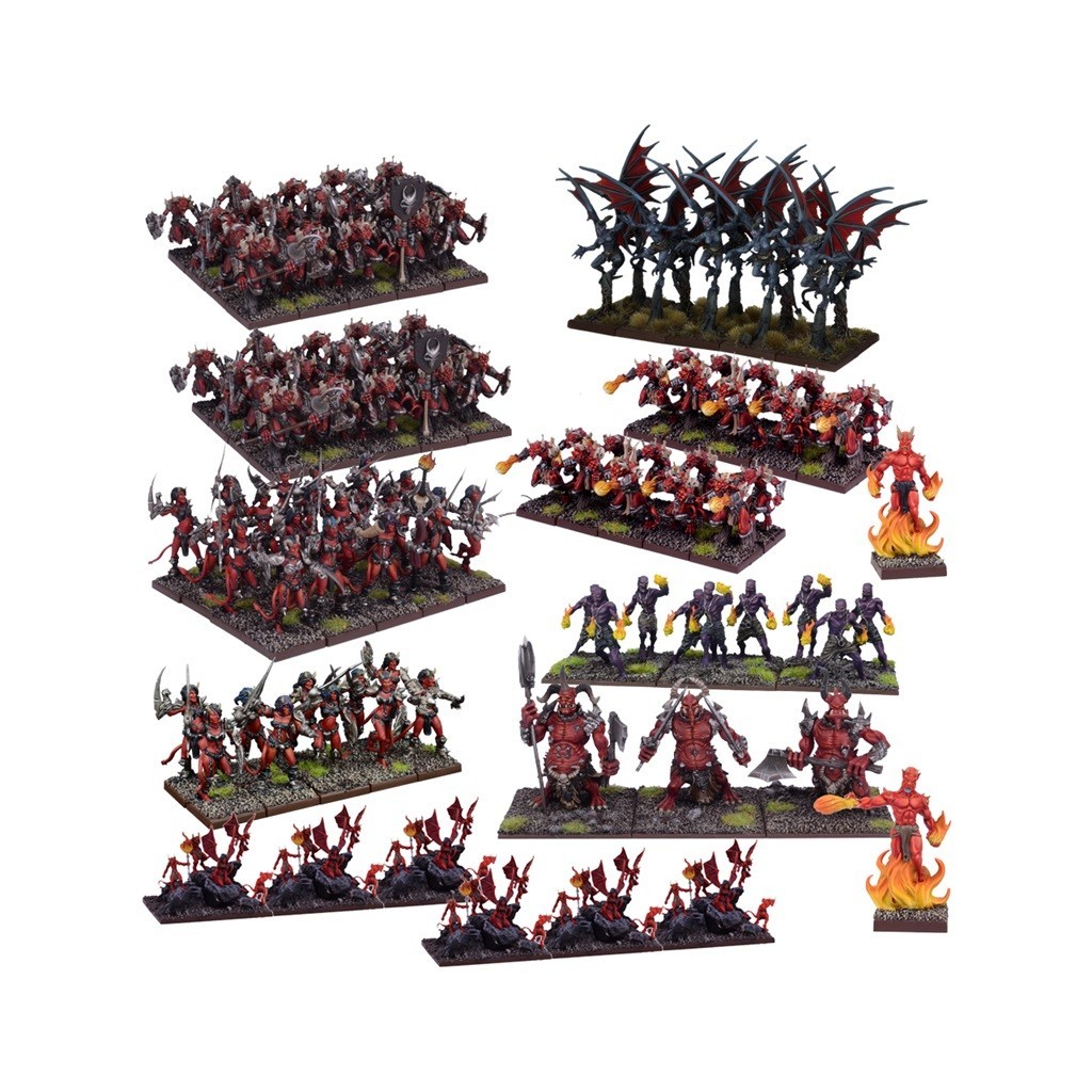 Kings of War - Mega Armée Forces des Abysses