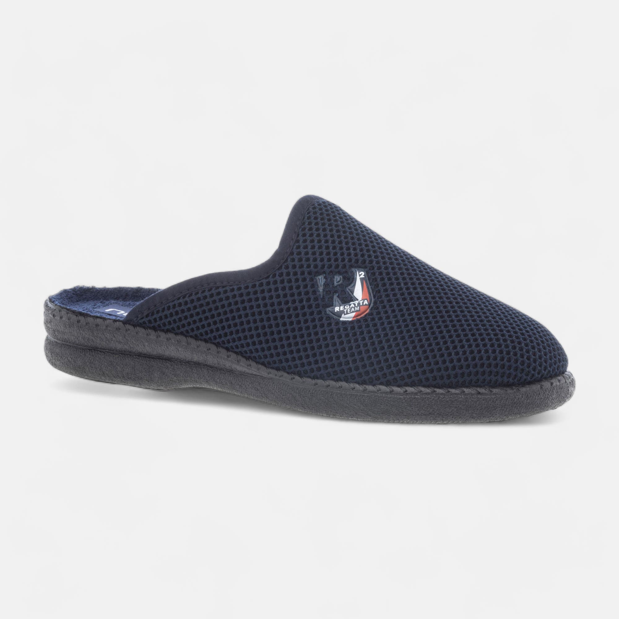 Pantoufles mules Homme bleu marine
