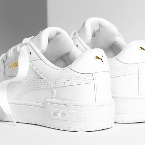 Baskets CA Pro Classic 380190 Puma White x Superlaced Gros Lacet Blanc