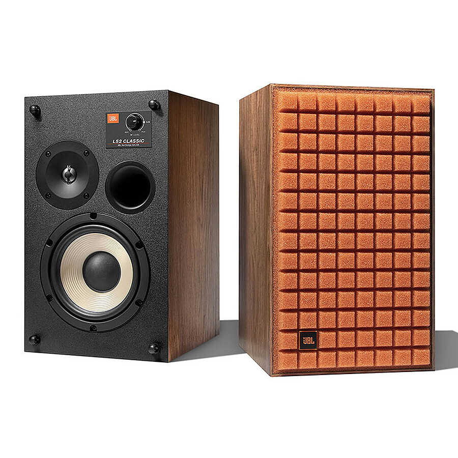 Technics SA-C600 Argent + JBL L52 Classic Orange