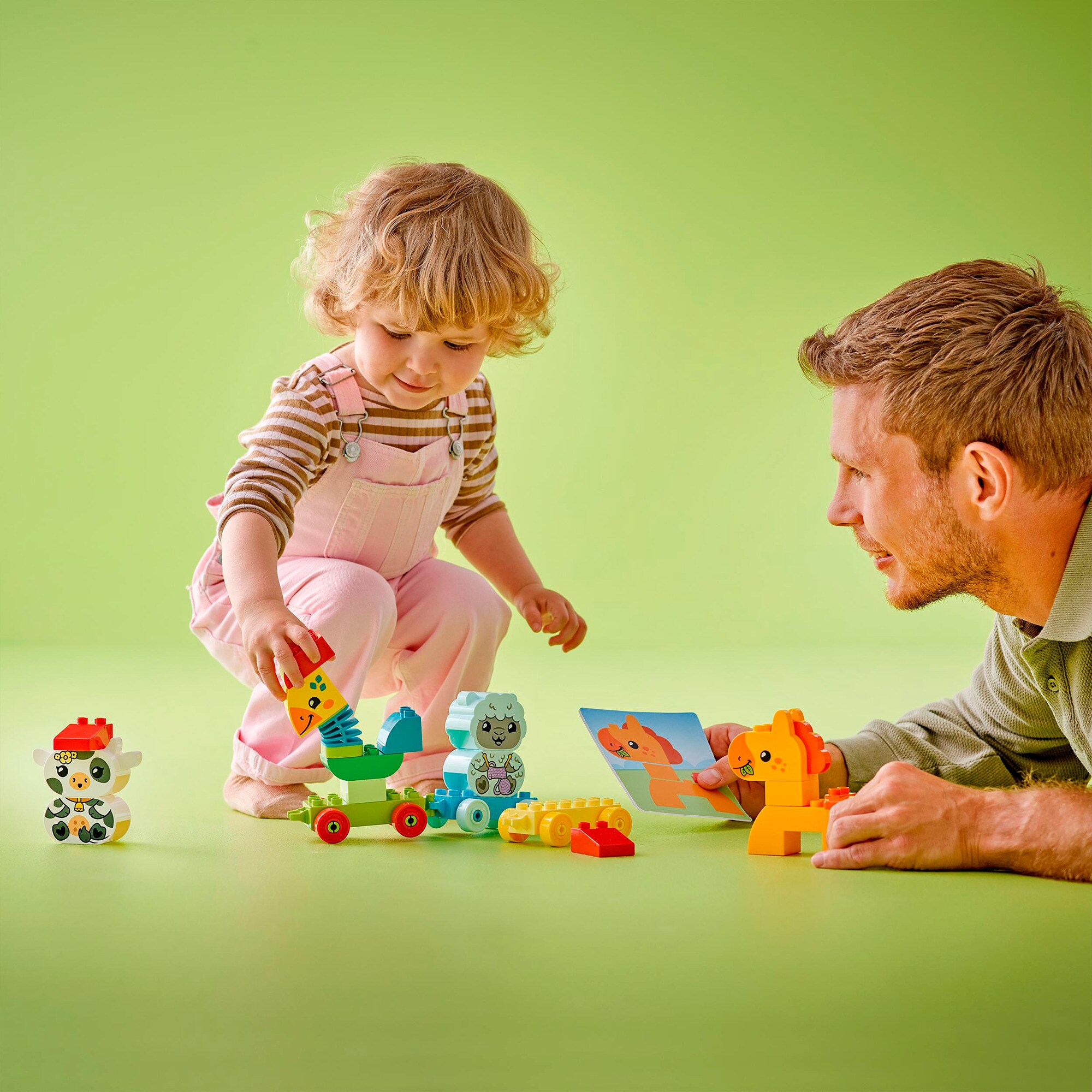 LEGO Konstruktionsspielzeug DUPLO Tierzug