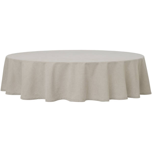 Blokker Tafelkleed Imola - Ø 180 cm - Beige