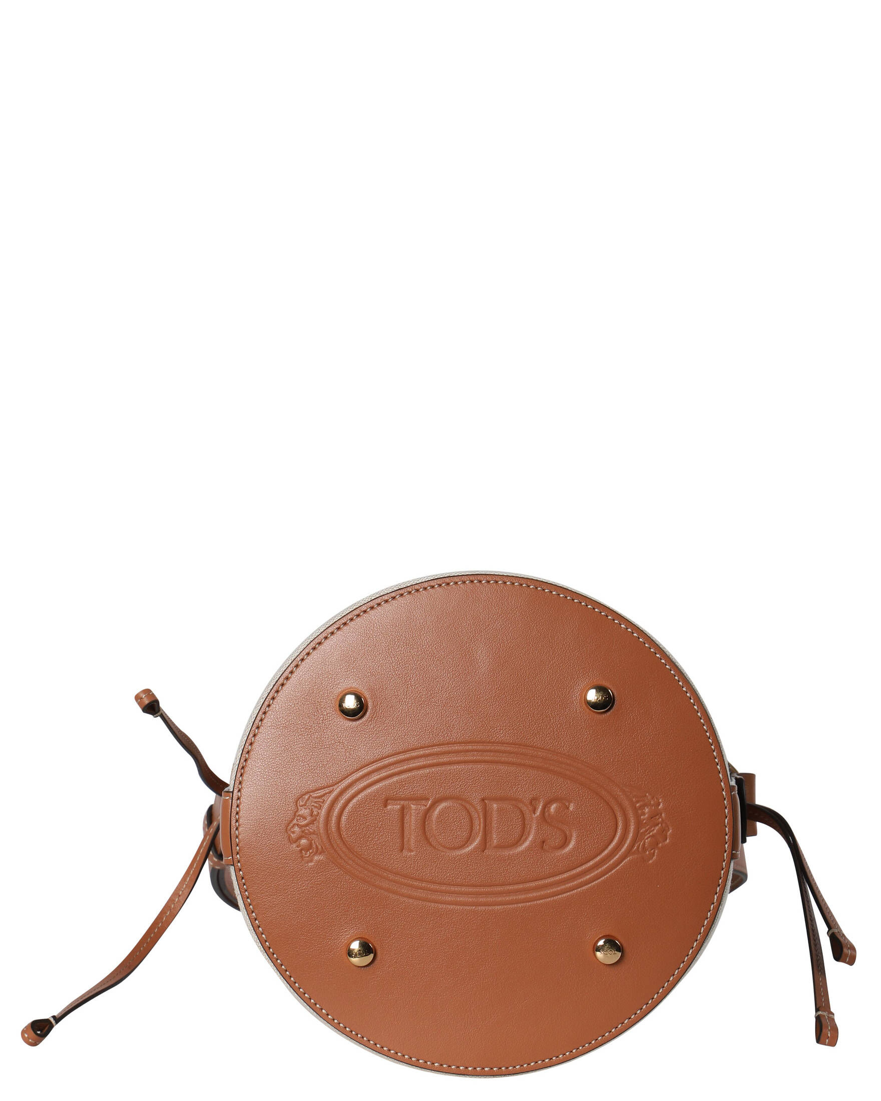 TOD´S| Damen Beuteltasche KATE aus Kalbsleder und Canvas