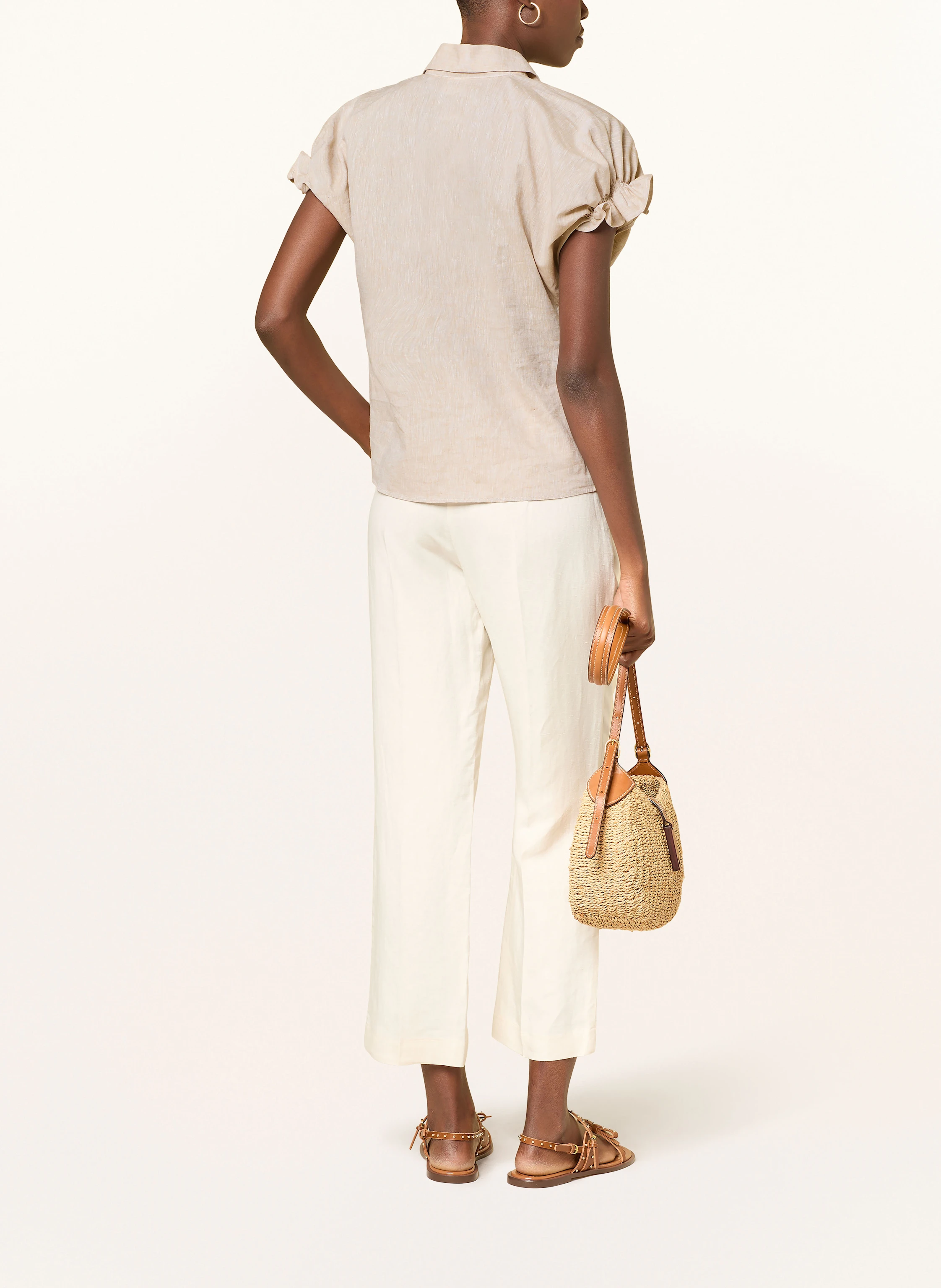 ÉMANOU Bluse mit Rüschen