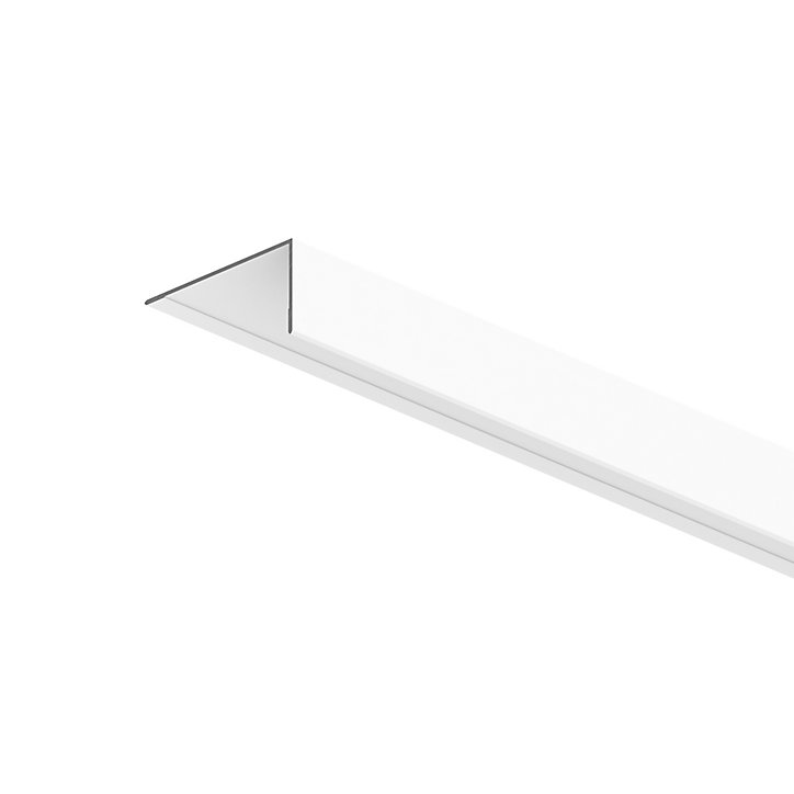 Habillage en L pour fenêtre alu blanc 6 x 3 cm