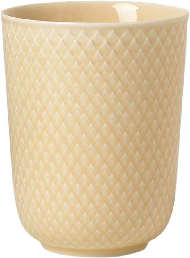 Lyngby Porcelæn Rhombe Krus 33 cl sand porcelæn Sand