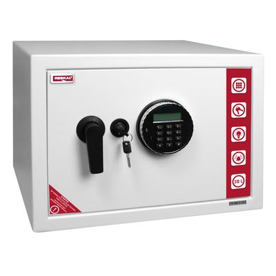 Reskal SE 3 Premium - Coffre-fort 38,5L à code - acier blanc