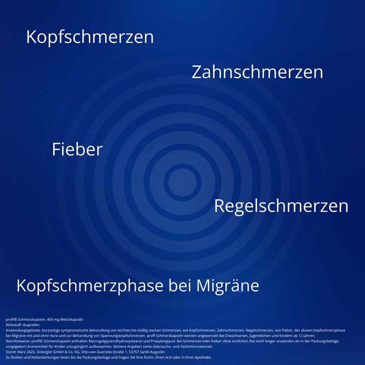 Proff Schmerzkapseln 400 mg, 10 St