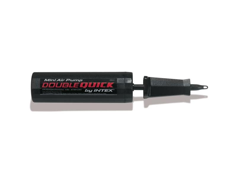Intex Handpumpe Double Quick Mini Schwarz Handpumpe