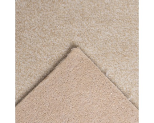 Velours tapijt Catania beige 400 cm breed (per meter verkocht)