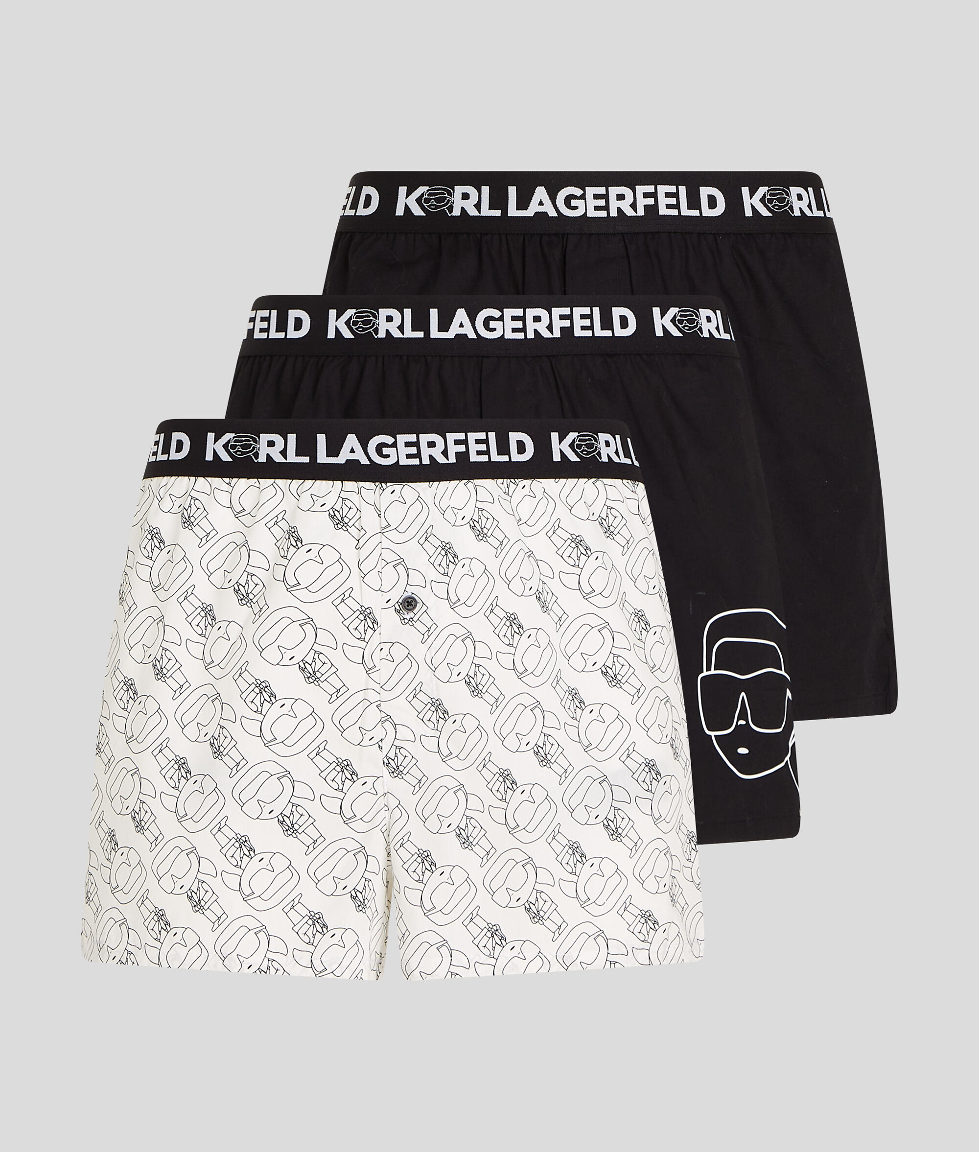 BOXERS TISSÉS IKONIK - LOT DE 3