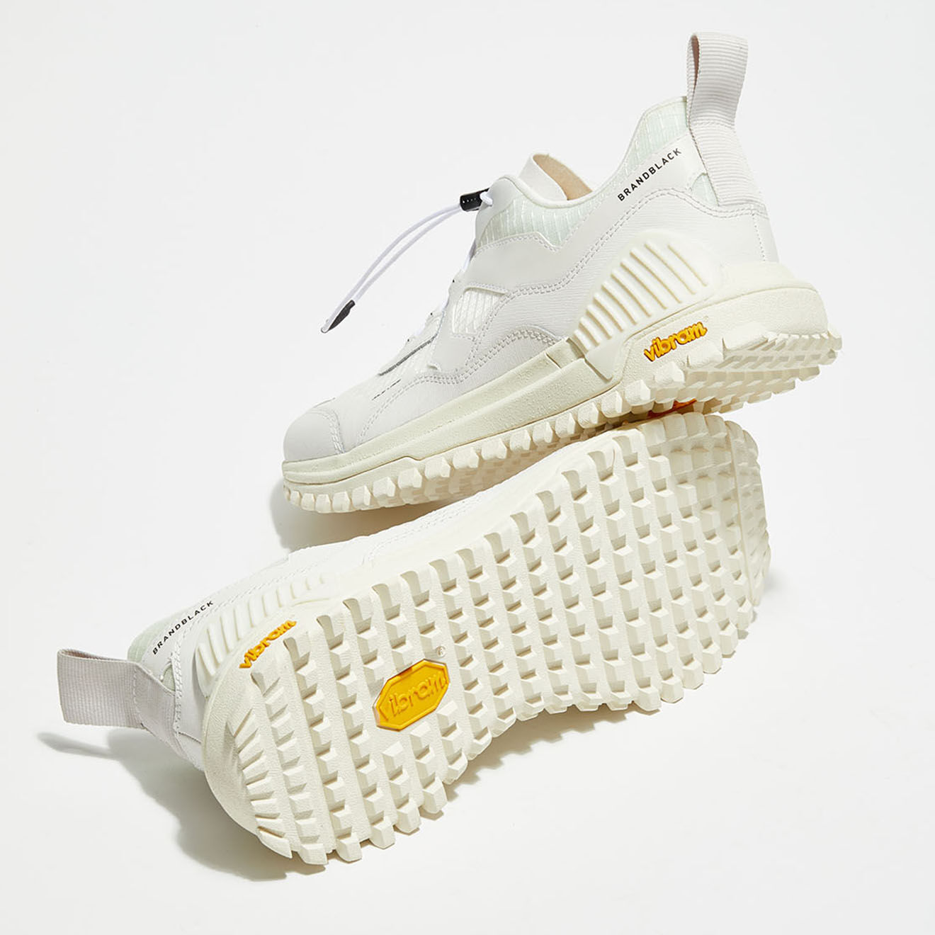Brand Black Sneakers Sierra blanches