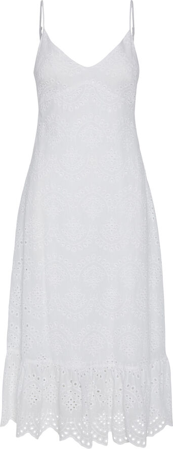 Pieces PCVILDE STRAP DRESS NOOS Hvid