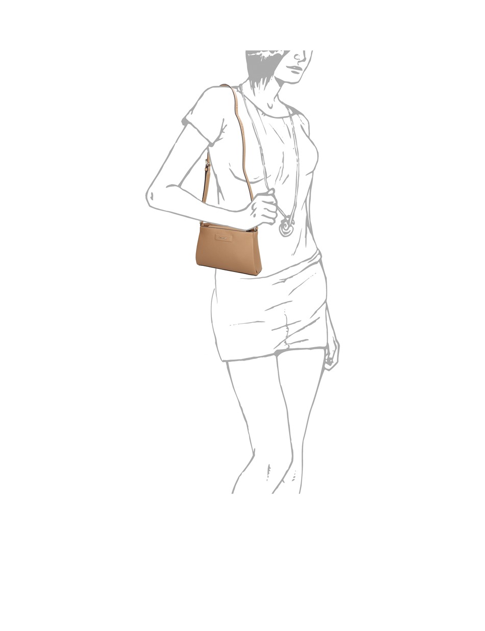 DRESSED SMALL FLAP CROSSBODY