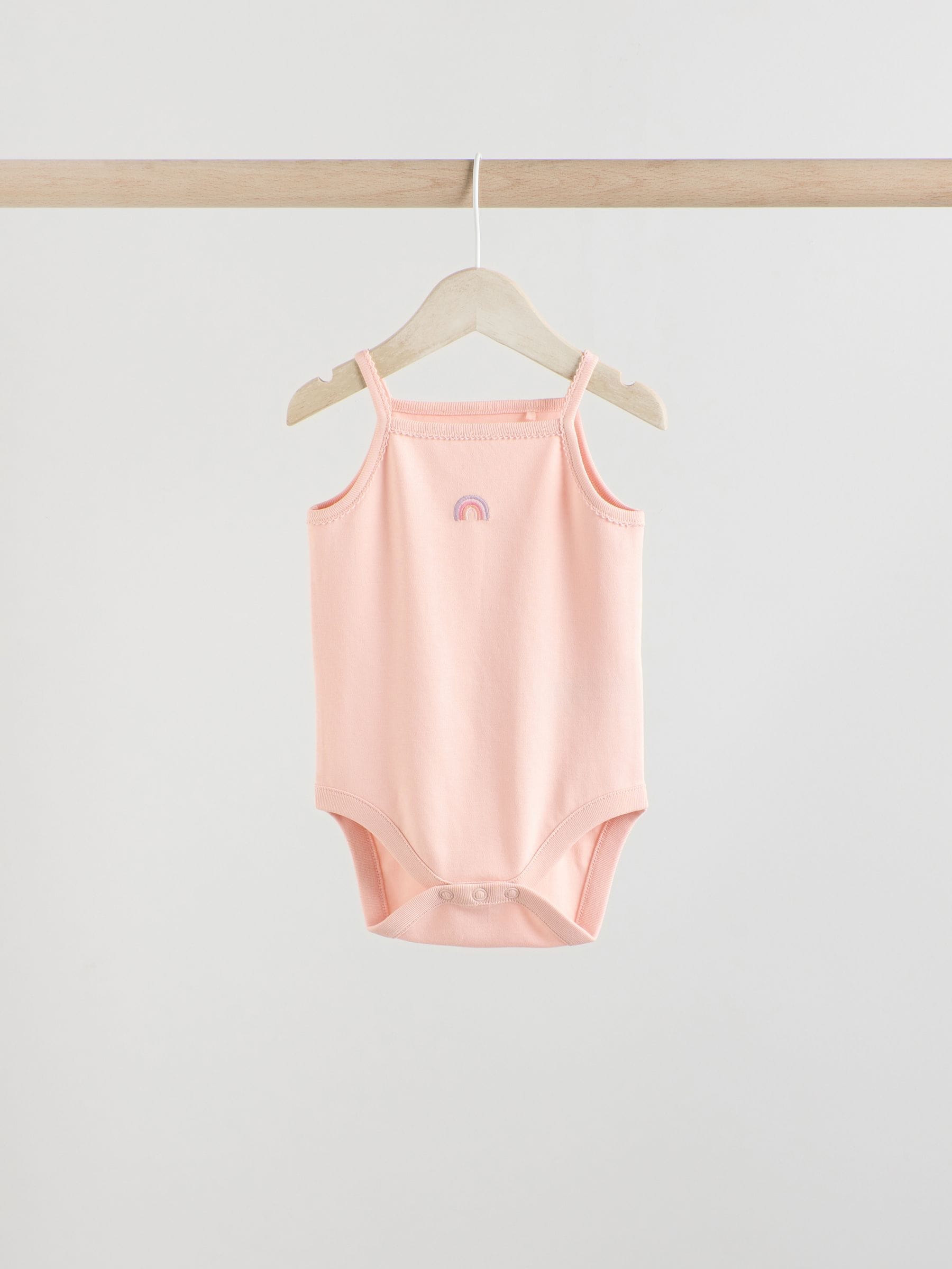 Multi - Set van 5 katoenen hemdrompertjes voor baby's