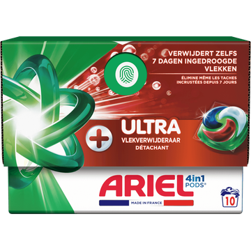 Ariel 4in1 PODS Ultra, Wasmiddel Capsules 10
