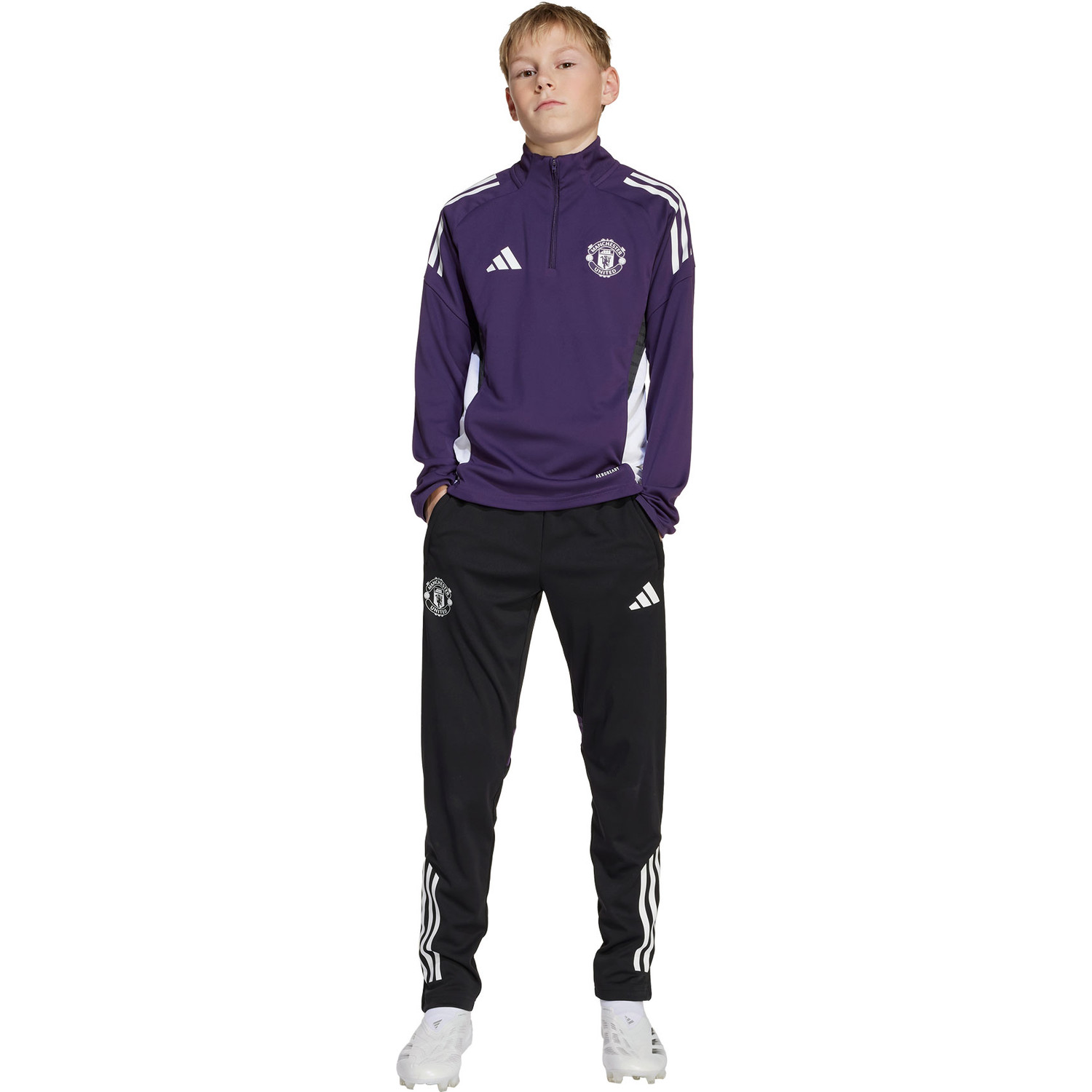 adidas Manchester United TK Hoody Trainingspak Kids