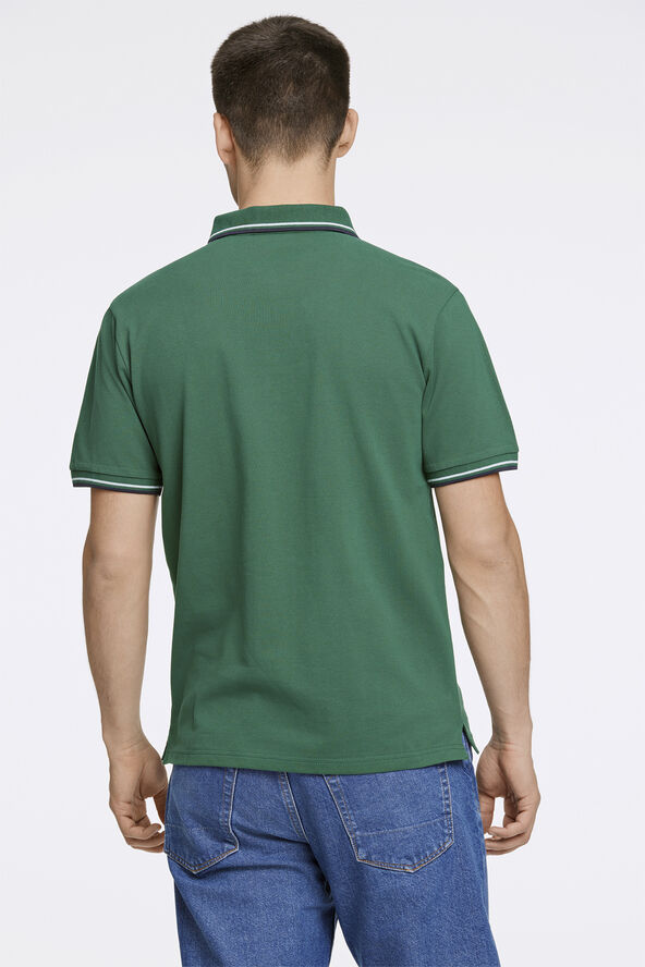 Lindbergh Polo shirt w. contrast piping Grøn