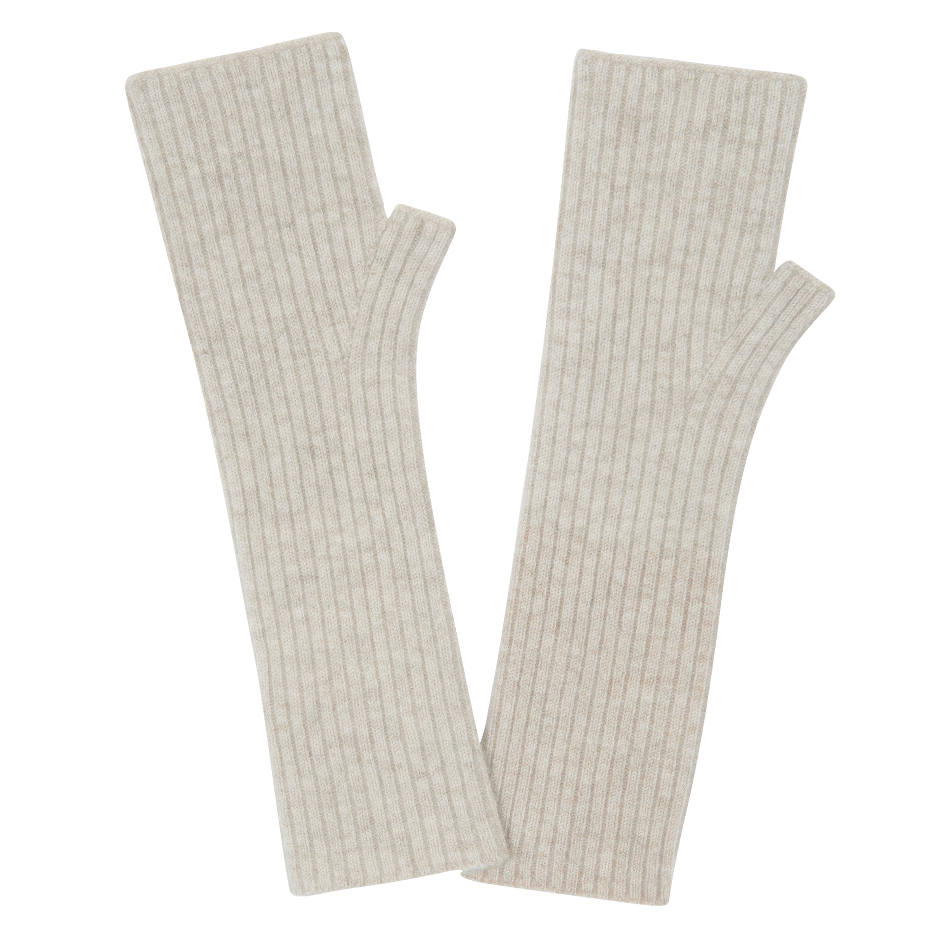 KNOKKE - Mitaines en cachemire | Beige