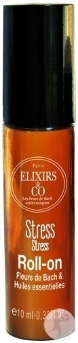 Elixirs&Co Roll-On Stress Aux Fleurs De Bach Et Huiles Essentielles 10ml