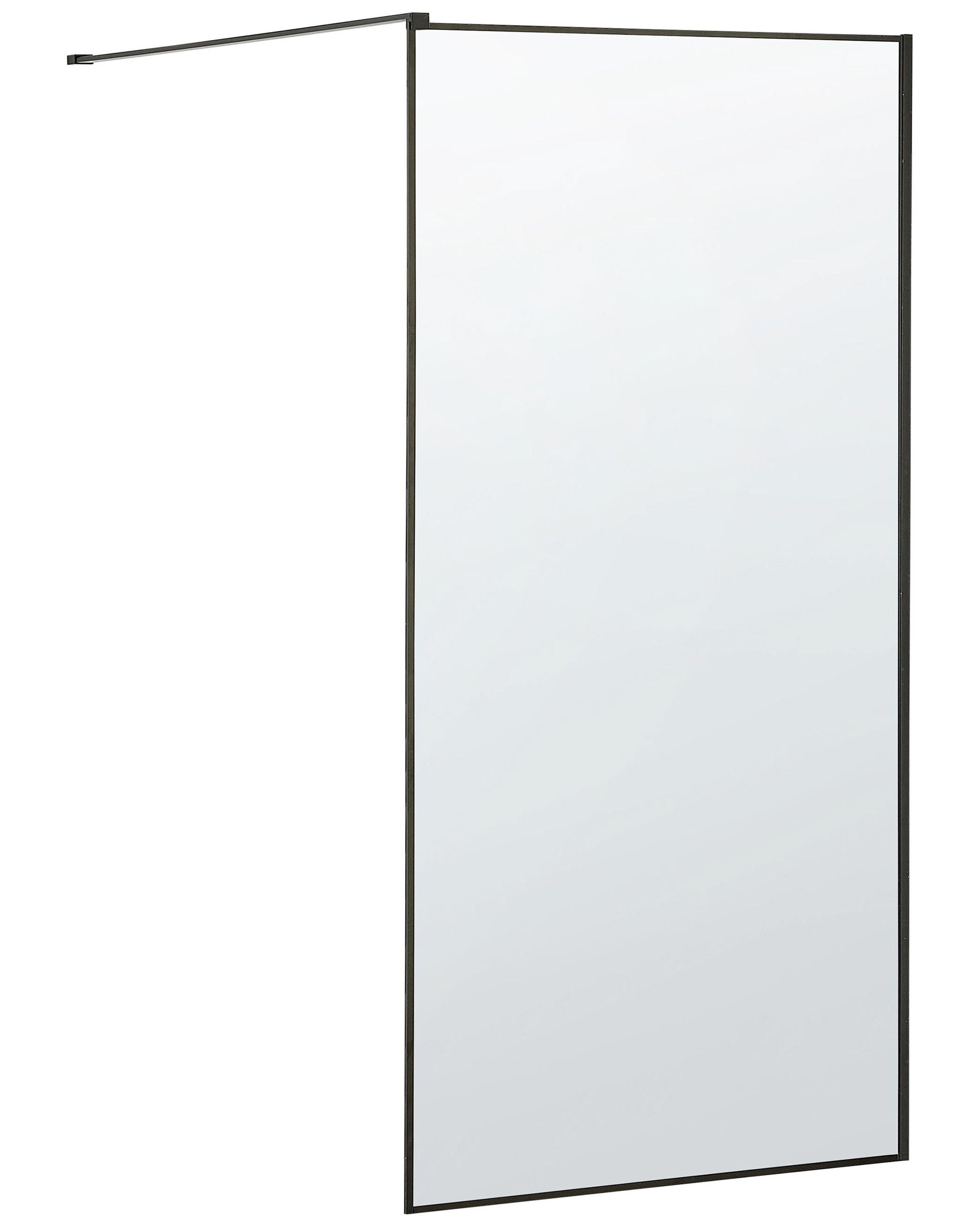 Douchescherm WASPAM II 100 x 190 cm Zwart