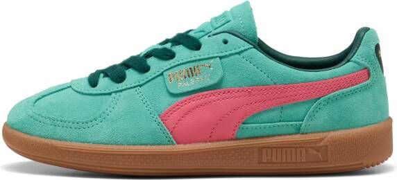 Puma Palermo sneaker van suède met leren details