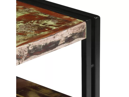 Meuble TV Bois de récupération massif 120 x 30 x 40 cm