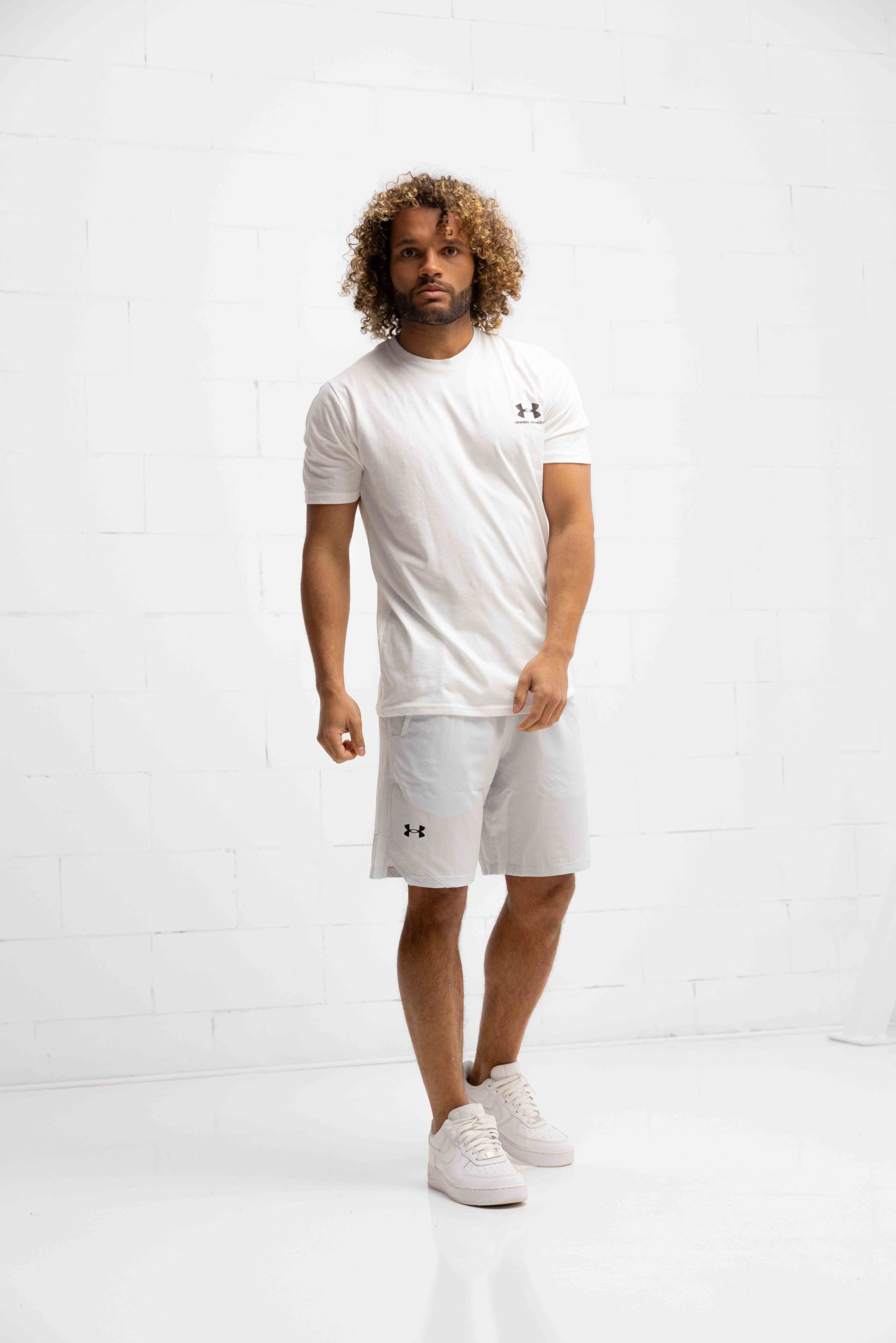 Under Armour Vanish Woven Korte Broek Heren Lichtgrijs