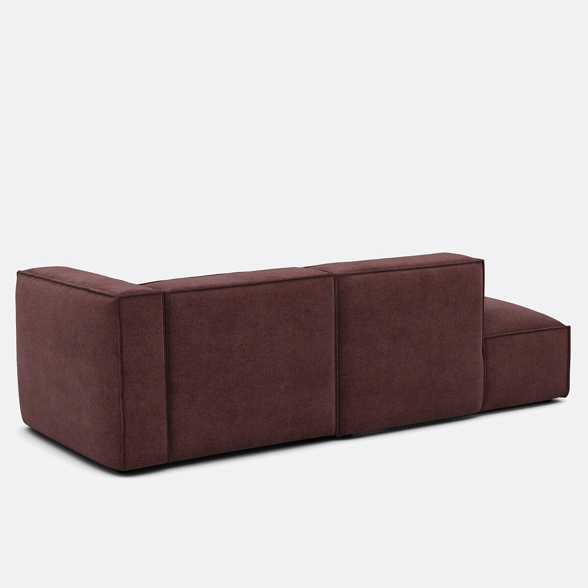 LA REDOUTE INTERIEURS<br>Sofá retangular, tecido texturizado, Seven