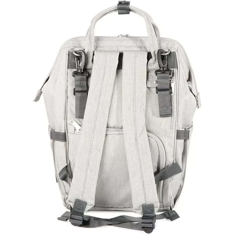 ProGression Wickelrucksack inkl. Wickelunterlage Grau