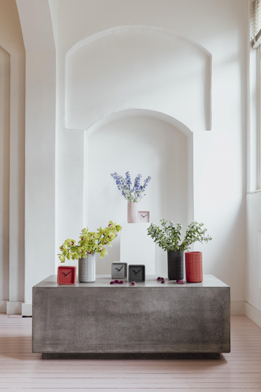Zuiver Fajen vaas beton Grey