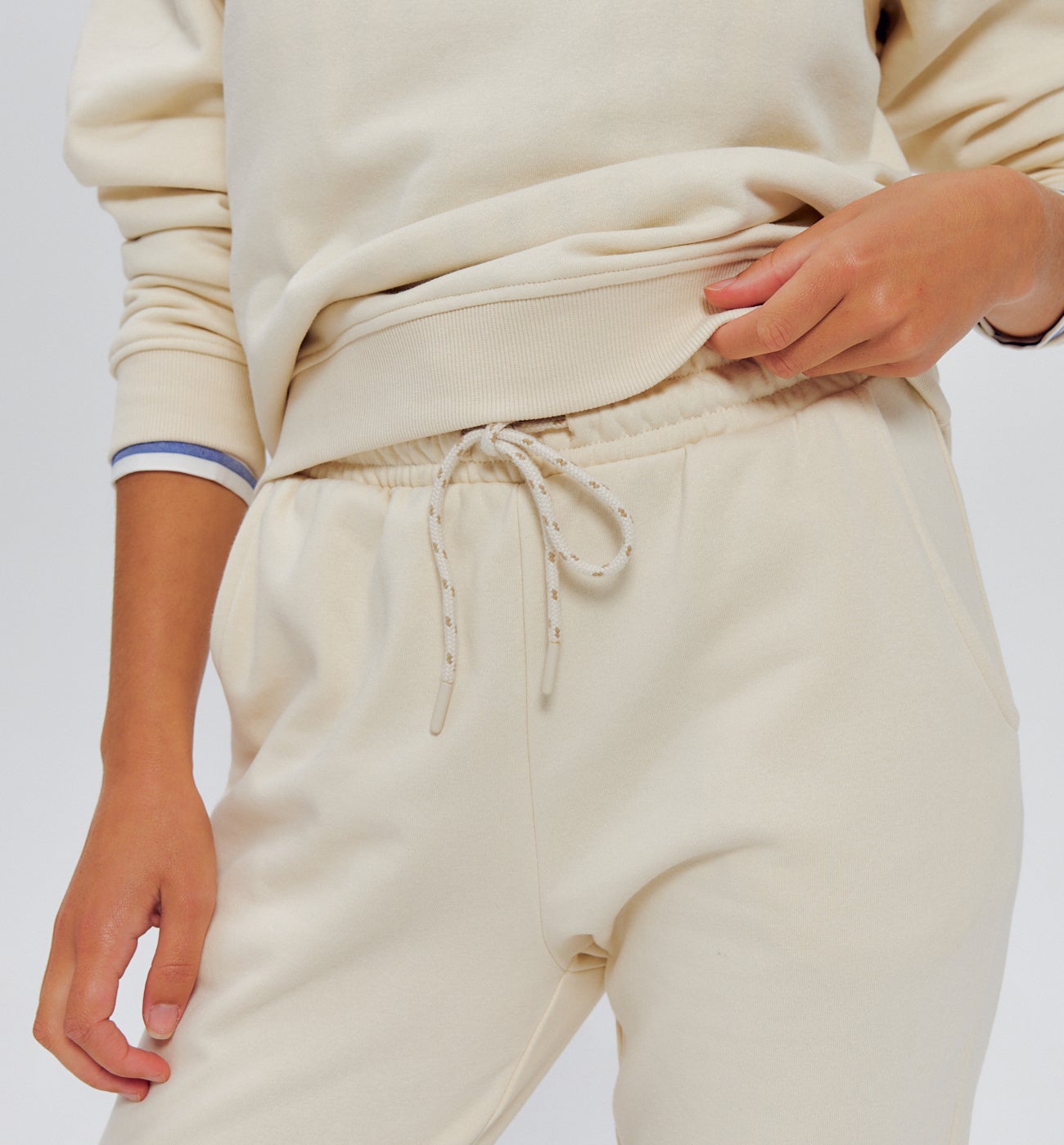 Pantalon de jogging Femme - Ecru