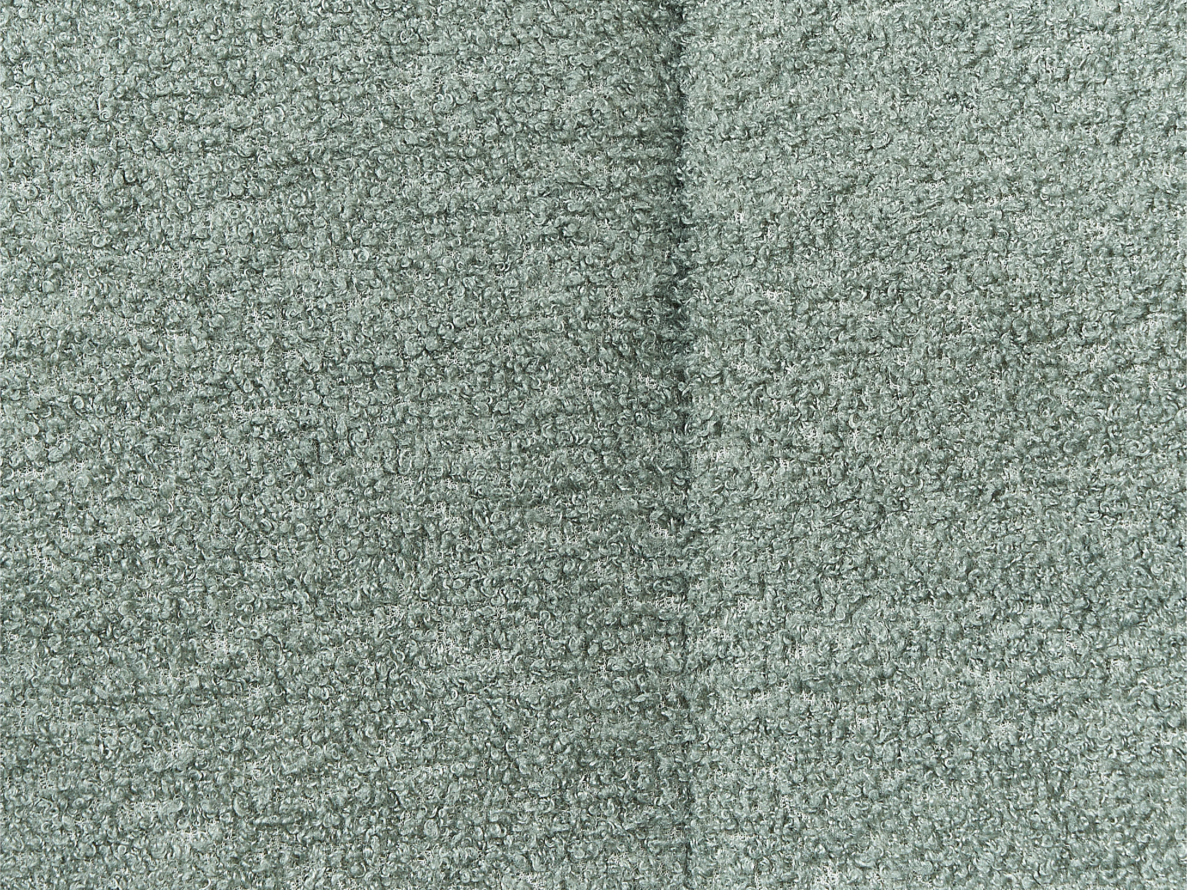 Linkszijdige chaise longue ALLIER Bouclé Groen