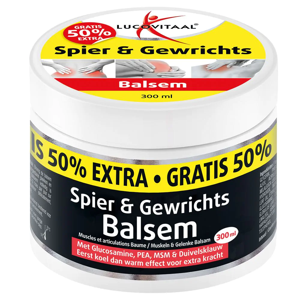 Spier & Gewrichtsbalsem 50% extra