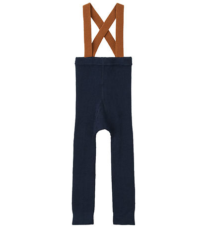 Liewood Leggings m. Träger - Cuno - Classic Navy/Golden Cara