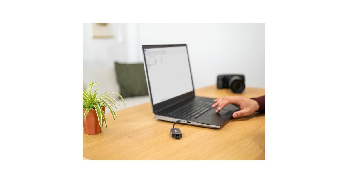 TrustDalyx Snelle USB-kaartlezer van aluminium  (Aluminium)