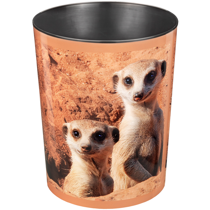 Läufer Papierkorb Erdmännchen