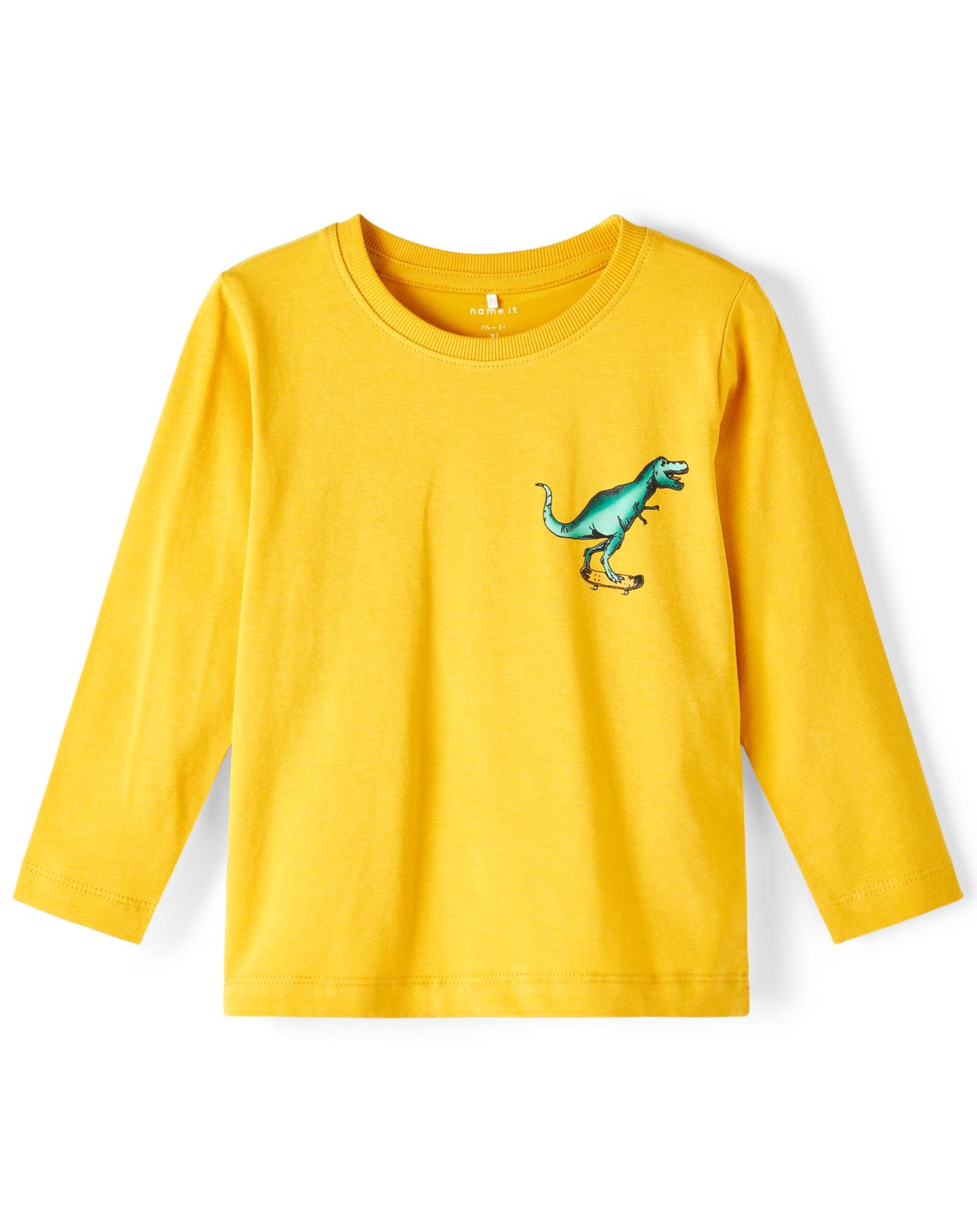 Langarmshirt NMMBIS in spicy mustard