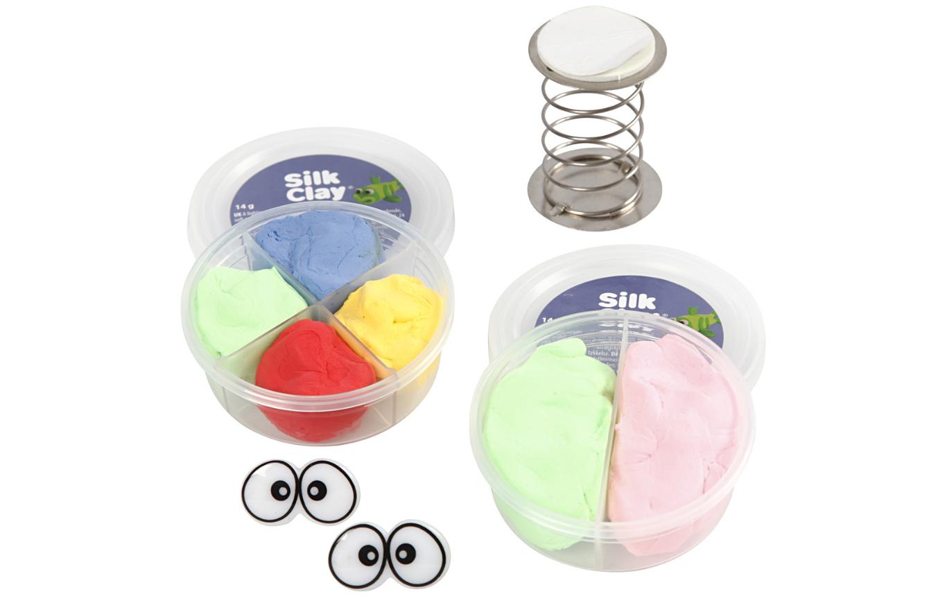 Modellier-Set Modellieren, Clown, 1 SetPerfekt als kleines Mitbringsel oder zum Füllen von Adventskalender, Schultüten, etc.