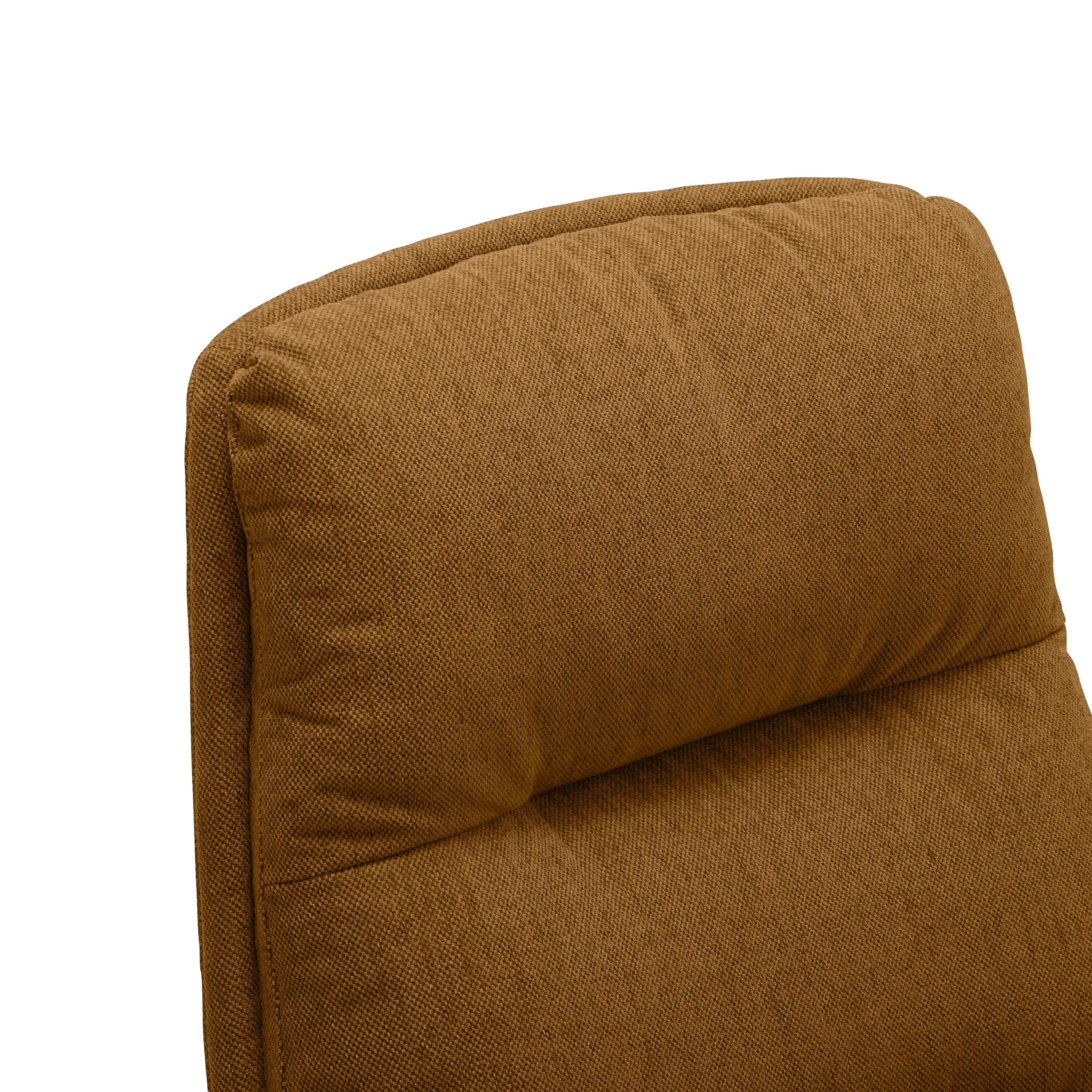 ANDRES Sessel - Gelb / B: 83.0 cm x T: 94.0 cm x H: 97.0 cm