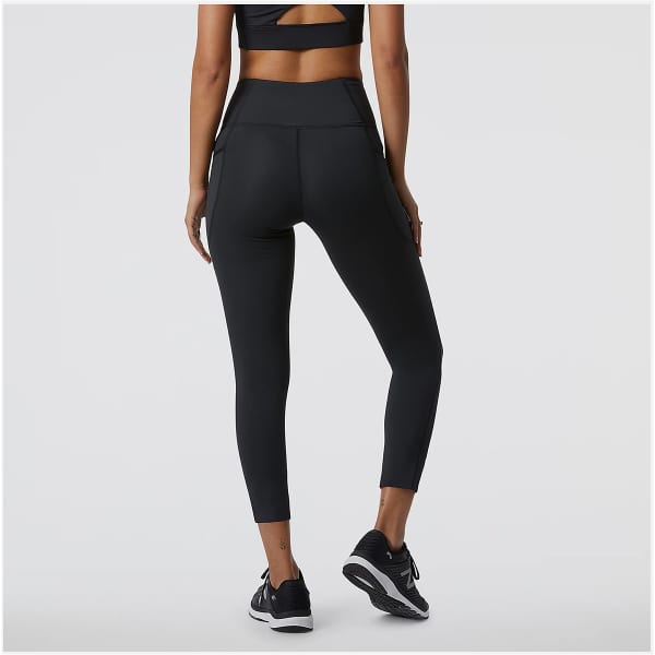 Collant trail NEW BALANCE SHAPE SHIELD 7/8 HIGH RISE POCKET TIGHT W BLACK
