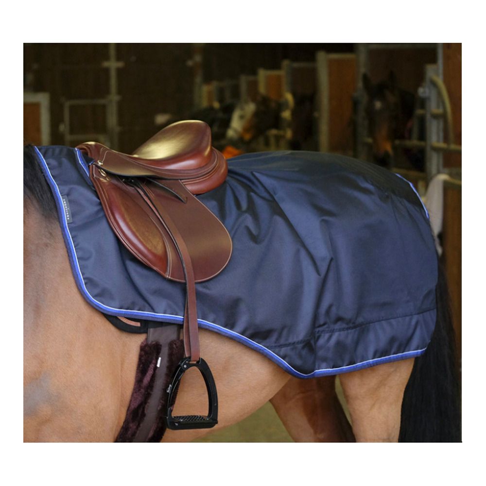 Equitheme TYREX 1680D - Couvre-reins marine