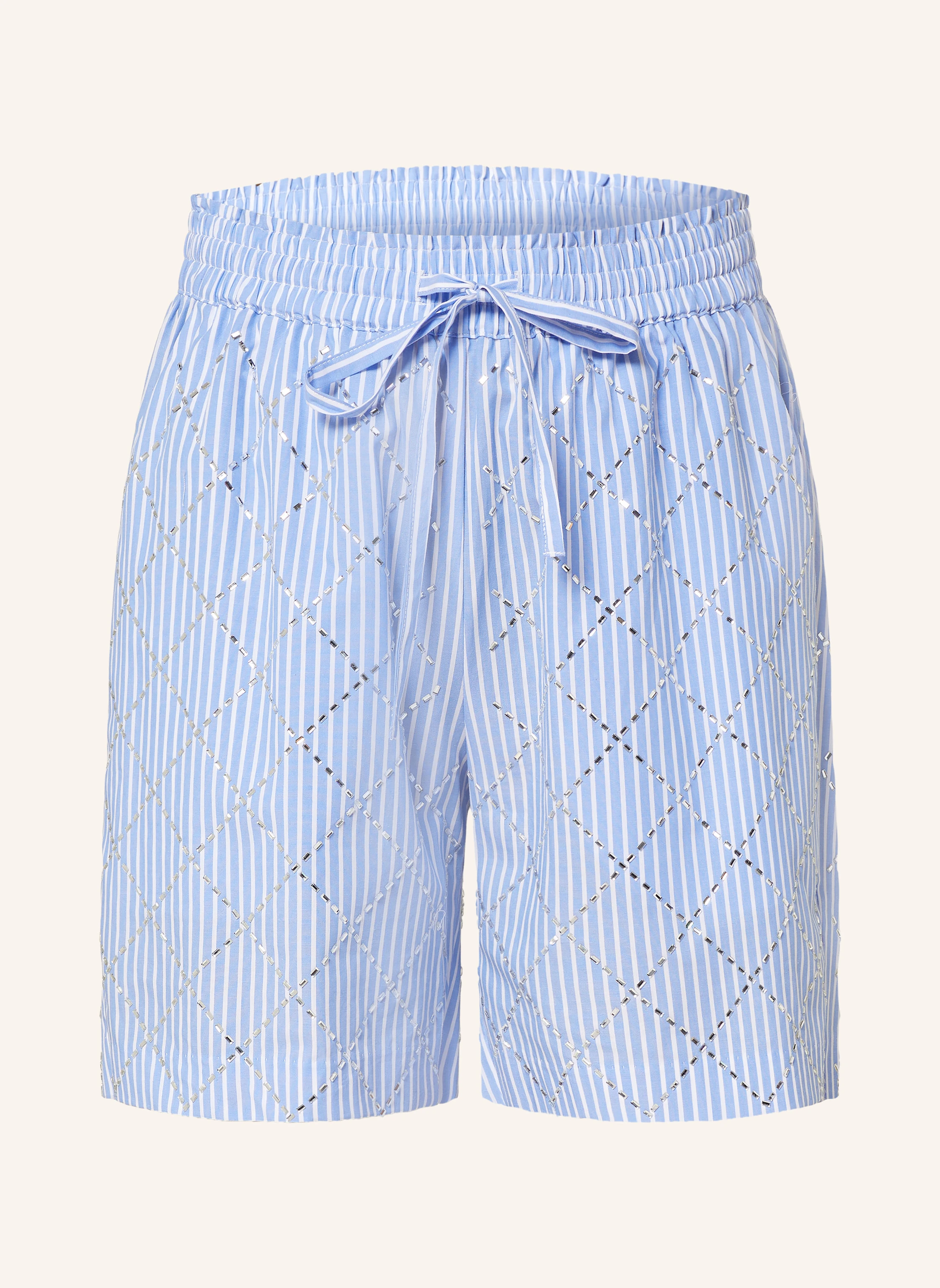 darling harbour Shorts mit Schmucksteinen
