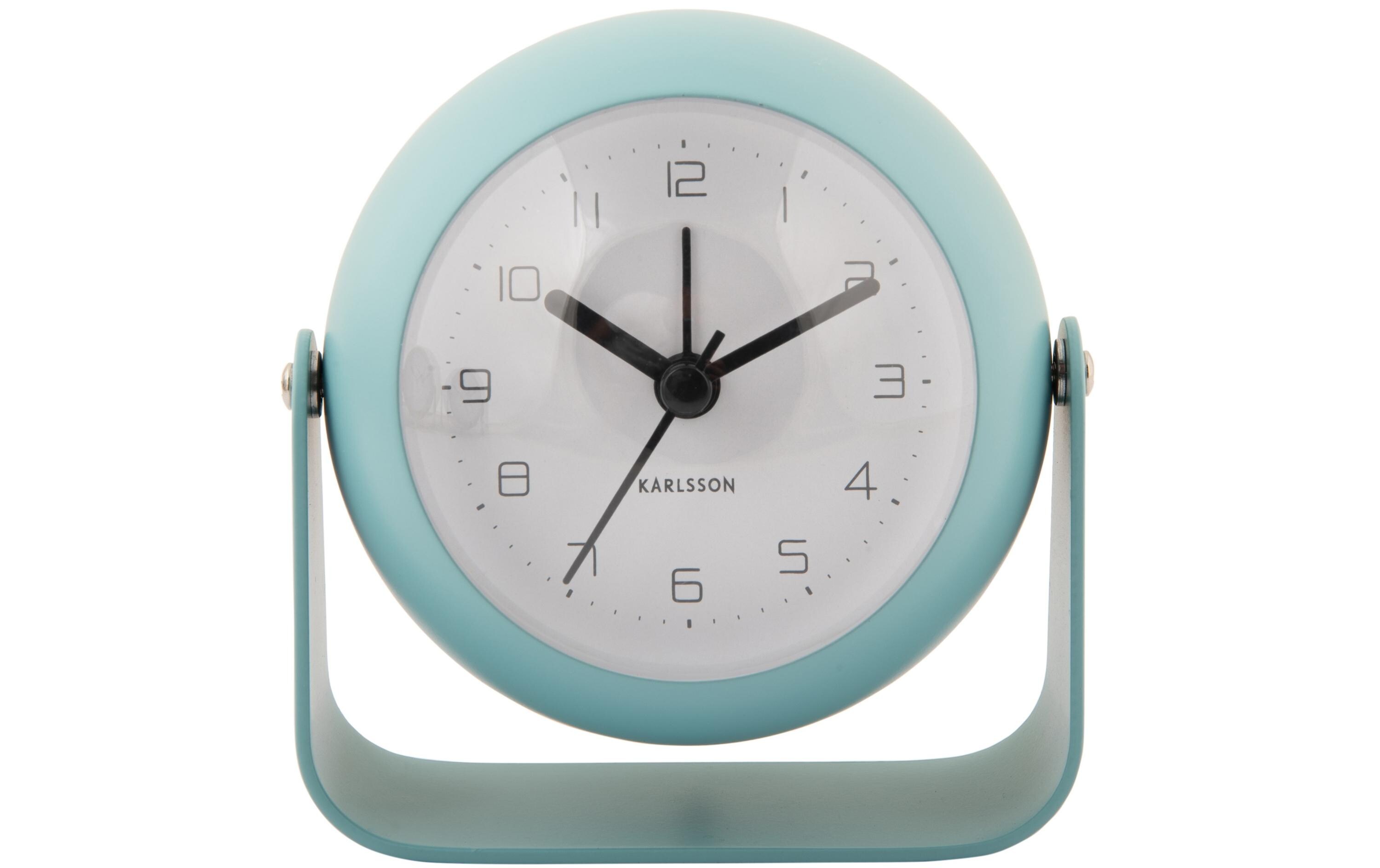 Klassischer Wecker Bunky Misty blueWecker aus Eisen